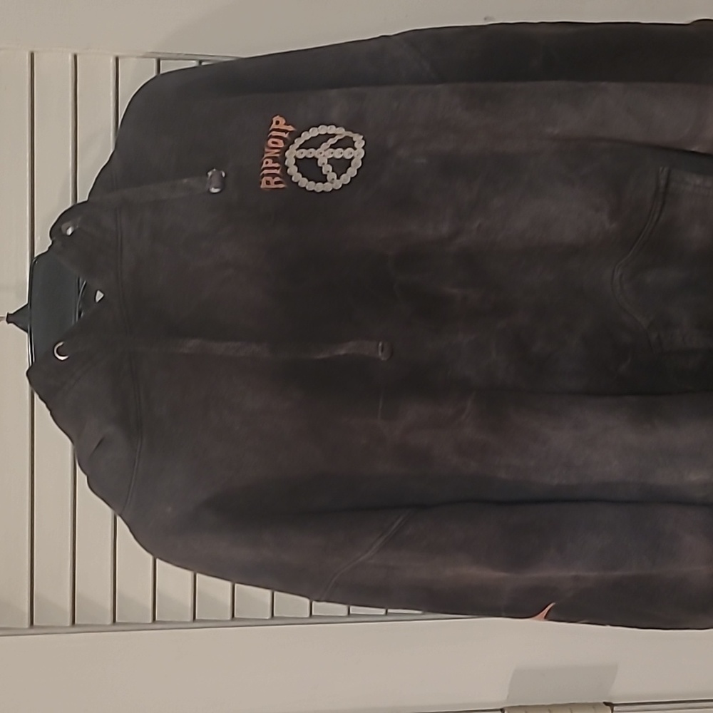 RipNDip Charcoal Gray Hoodie in good condition